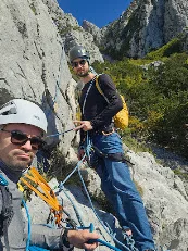 Krešimir Topolovec ascent photo